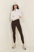 It`s Rulu Ribbed Cropped Half Zip